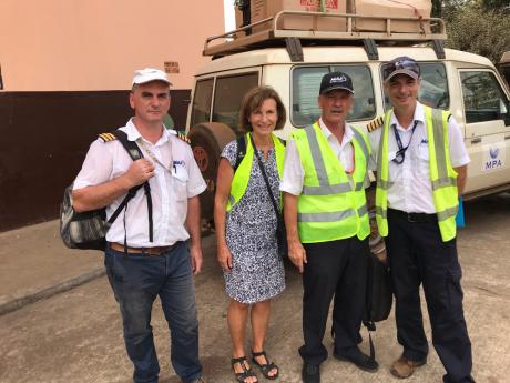 Arrival in Conakry Guinea
