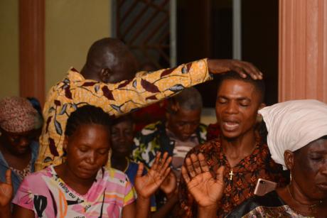 Assemblies of God church healing service