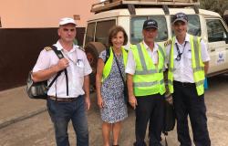 Arrival in Conakry Guinea